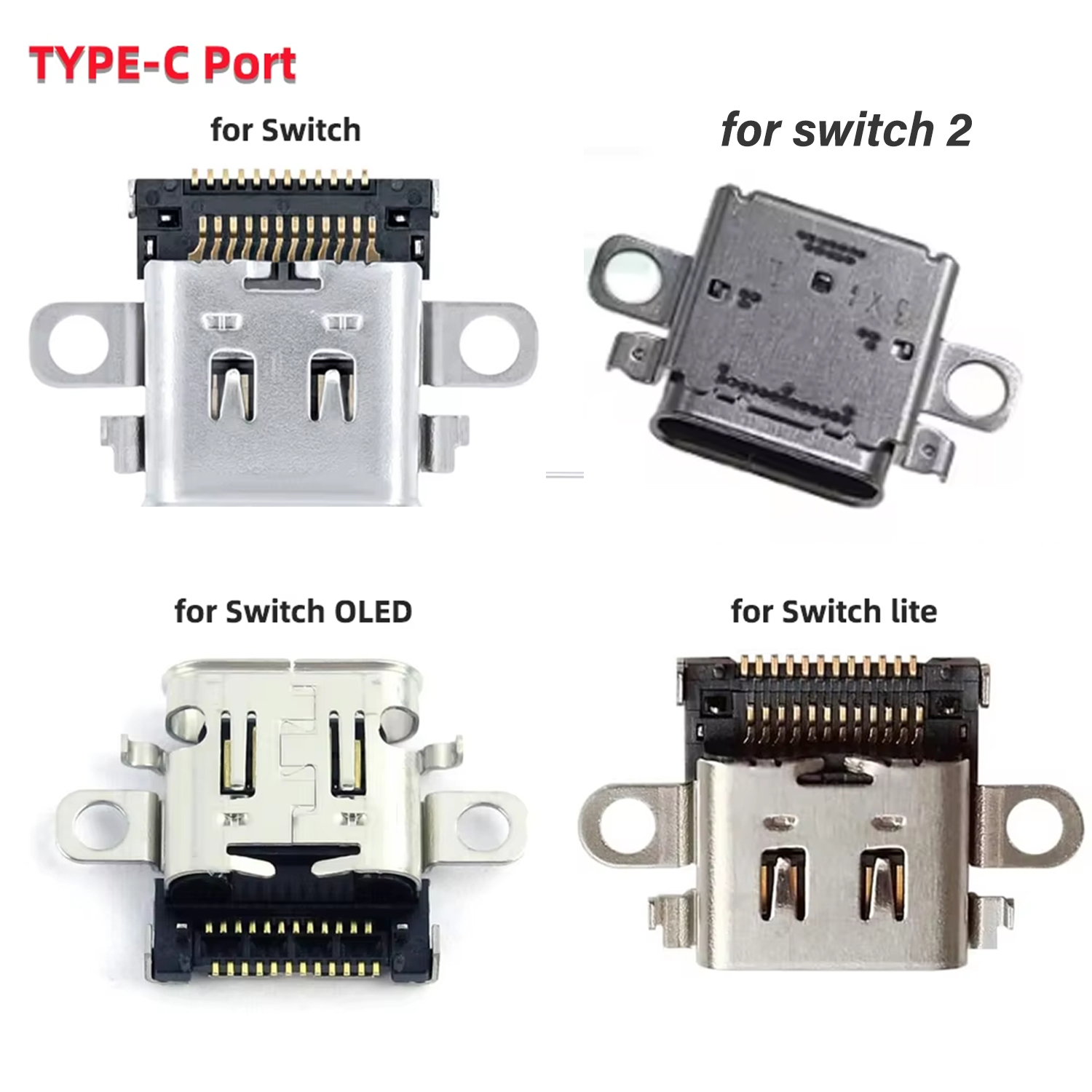 Nintendo Console Switch Lite - Port de chargement de Type C