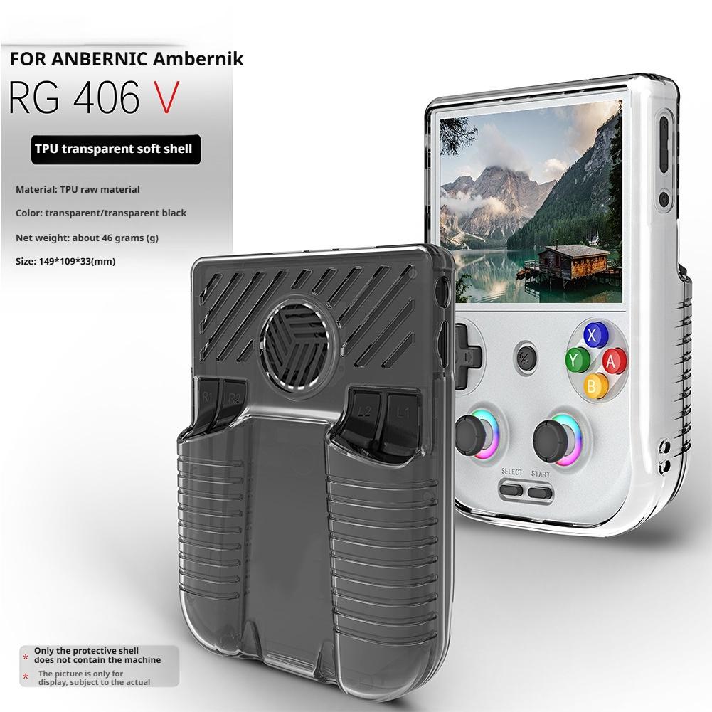 Gaming Console Anbernic - Housse de protection transparente en TPU