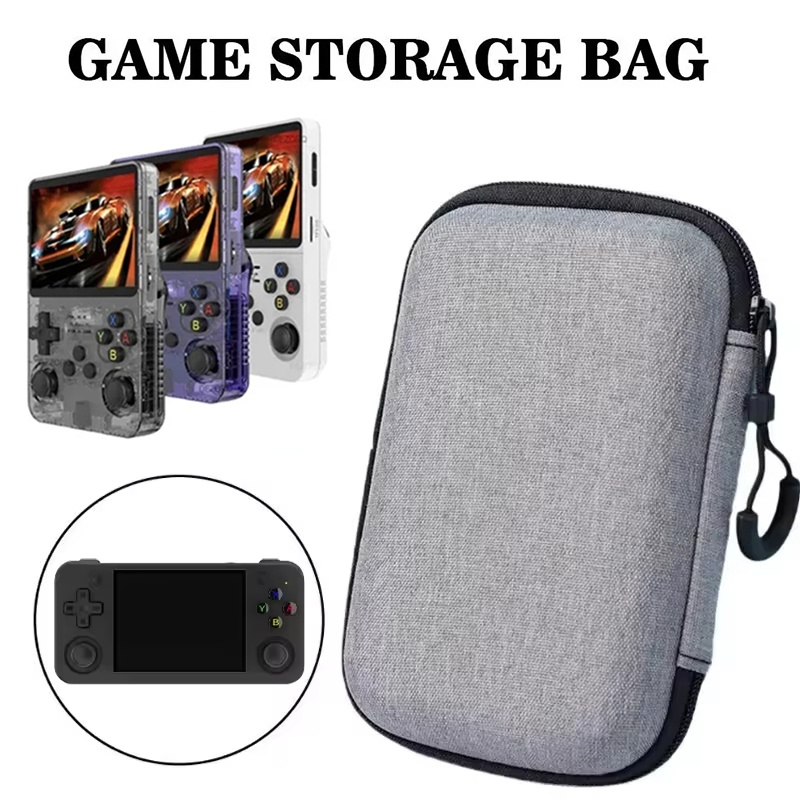 Gaming Console R36S - Sac de rangement rigide en EVA,