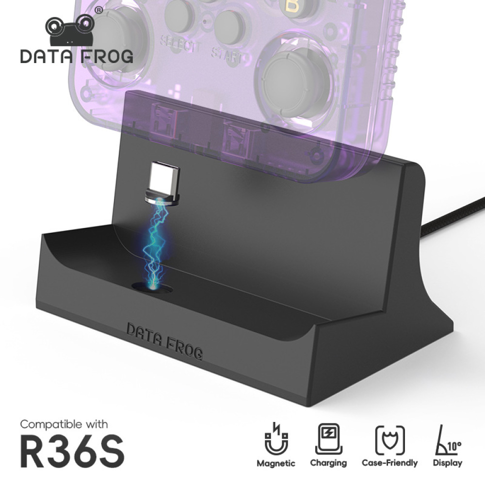 Gaming Console R36S - Base de chargement magnétique pour console