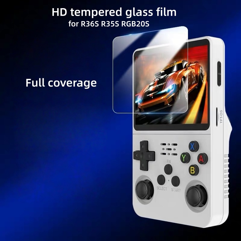Gaming Console R36S - Protecteur d'écran pour console de jeu