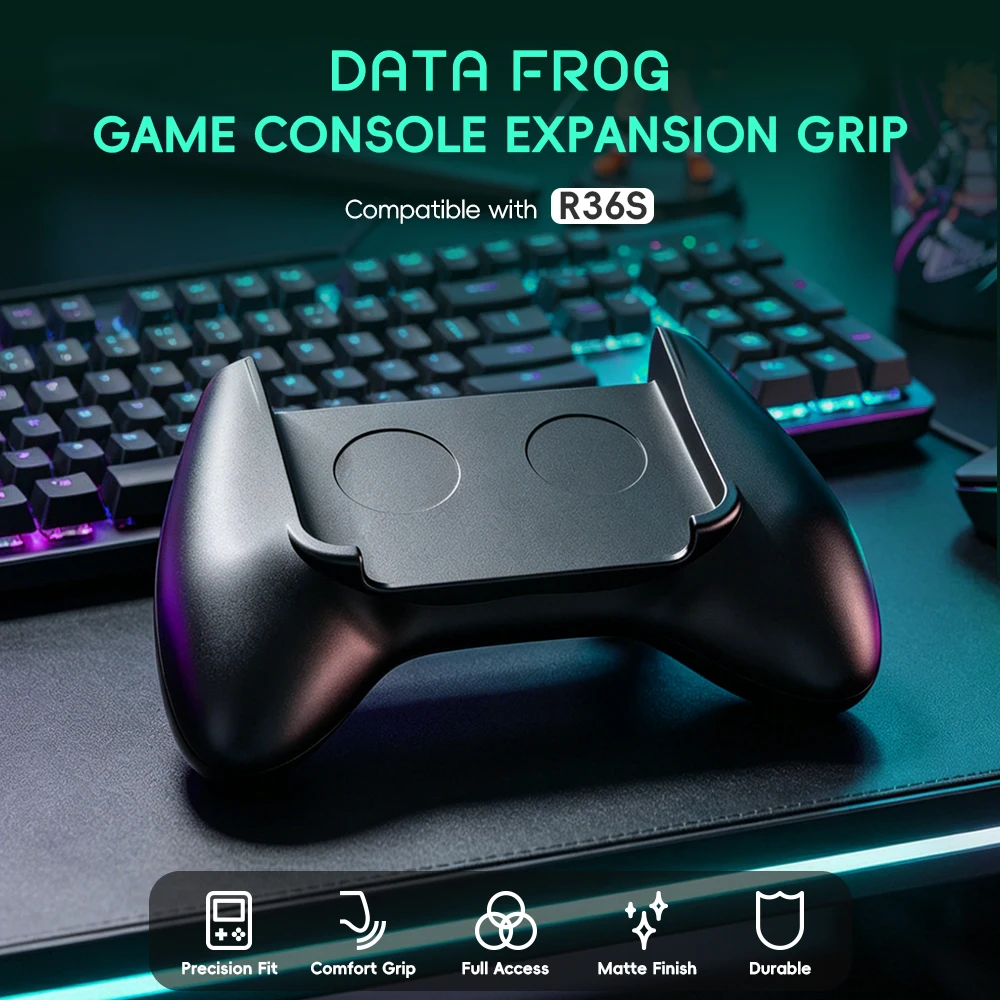 Gaming Console R36S - Poignée ergonomique Data Frog R36S pour