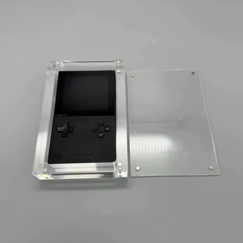 Gaming Console Organizer - Boîtier de rangement transparent en acrylique