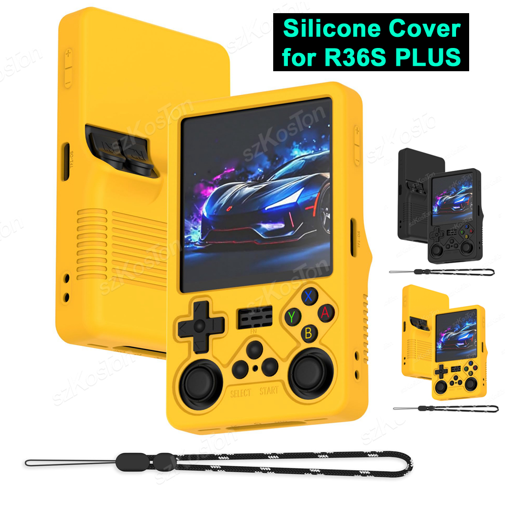 Gaming Console R36S - Housse de protection en Silicone pour