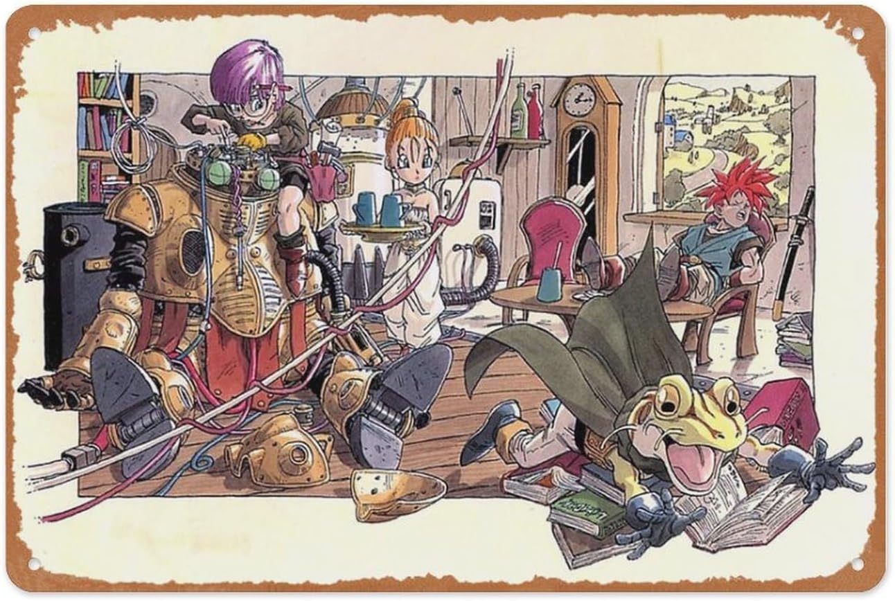 Gaming Console In - Panneau métallique de jeu rétro, Art