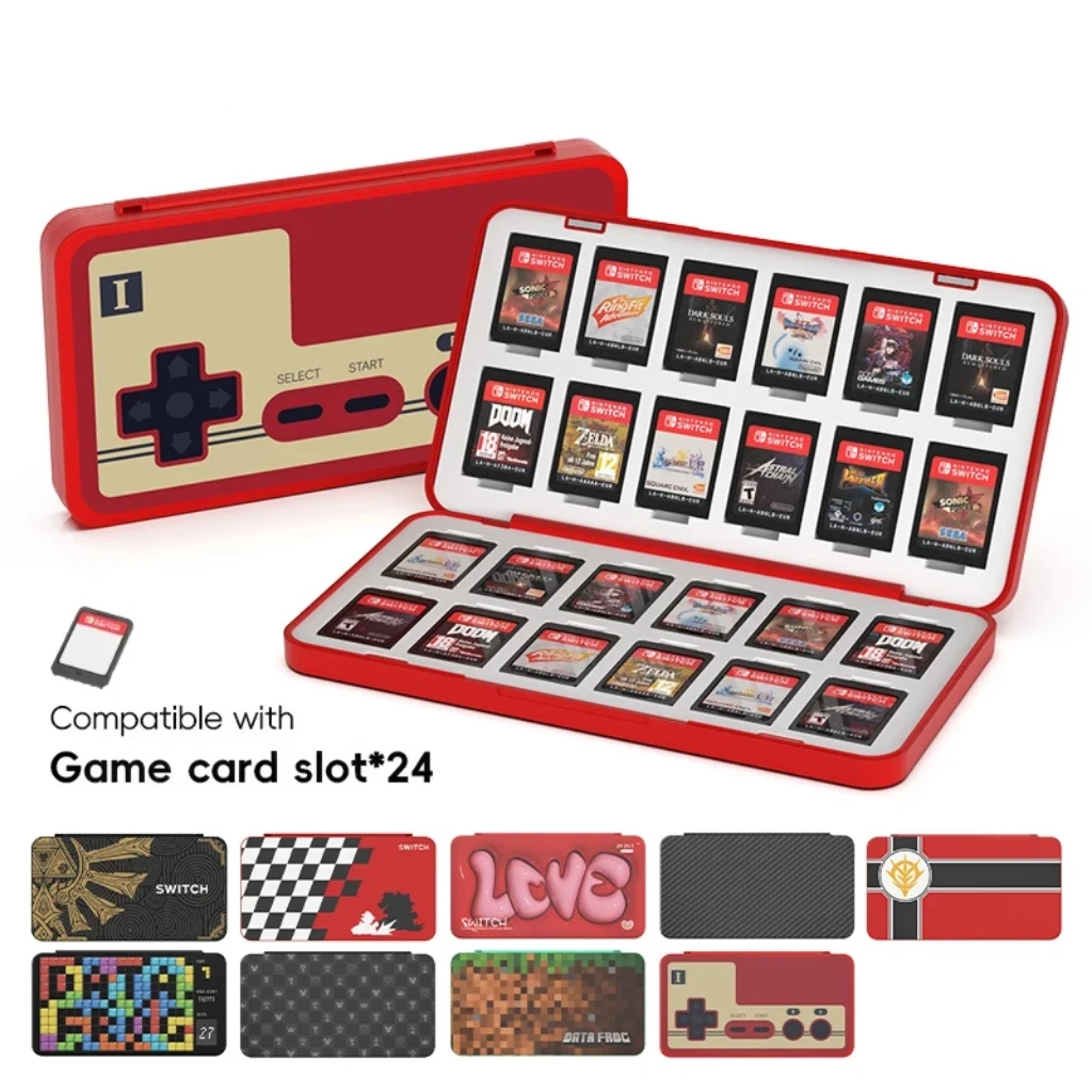 Nintendo Console Switch Lite - DATA FROG – étui porte-cartes de