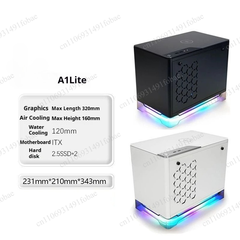 Gaming Console In - Boîtier Mini ITX A1 Lite, prend