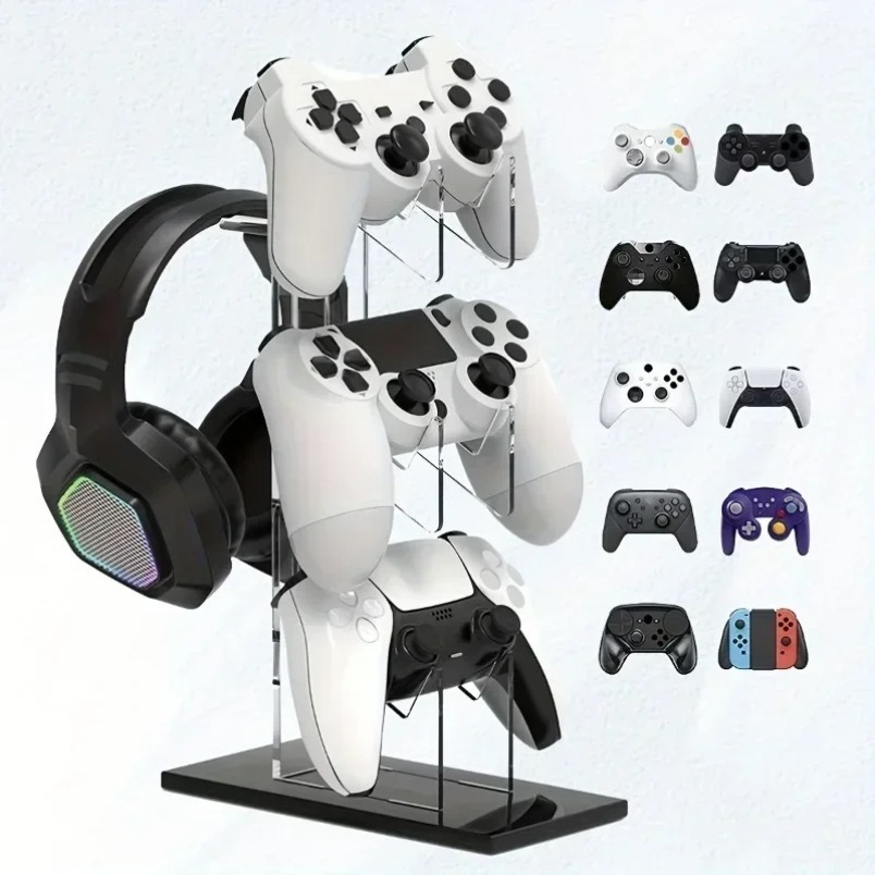 Support de manette de jeu à 3  - Gaming Console Organizer avis et prix