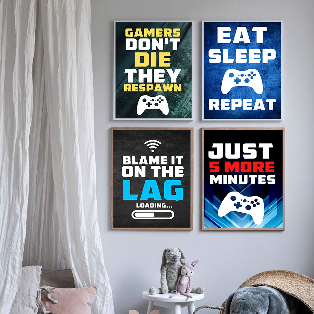 Citations de jeu, peinture art - Gaming Console Picture avis et prix