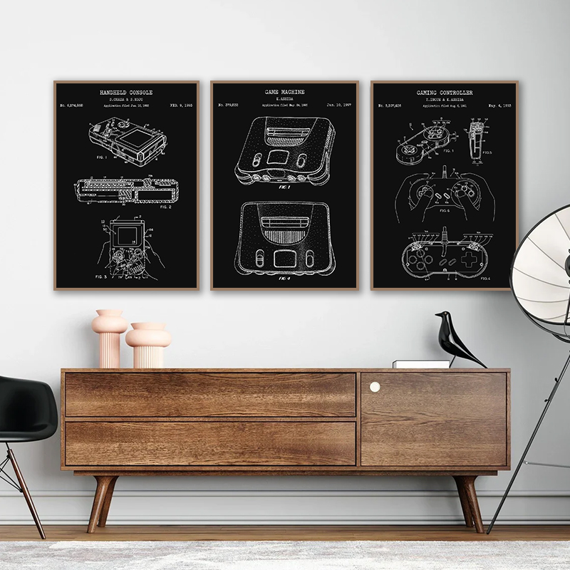 Affiche et impressions de plan - Gaming Console Picture avis et prix