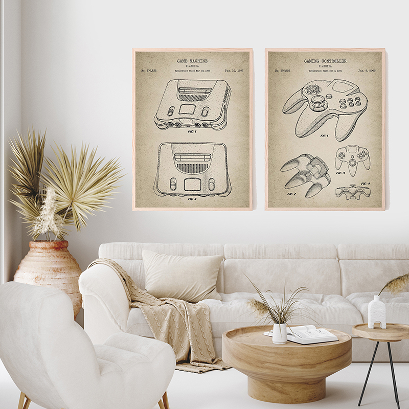 Affiche et impressions de plan - Gaming Console Picture avis et prix