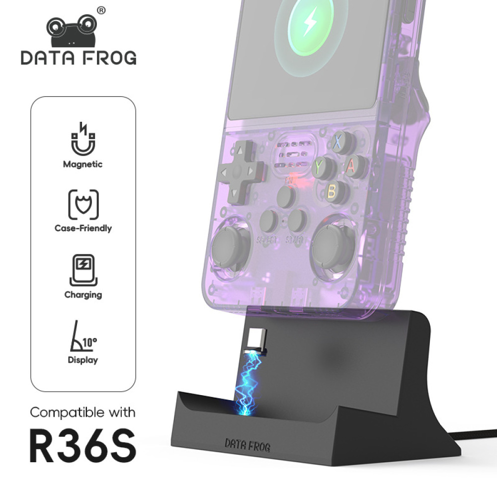 Base de chargement magnétique  - Gaming Console R36S avis et prix