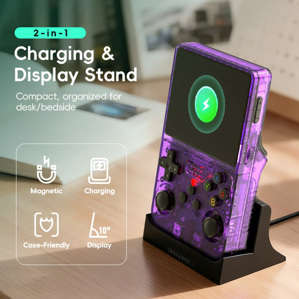 Base de chargement magnétique  - Gaming Console R36S avis et prix
