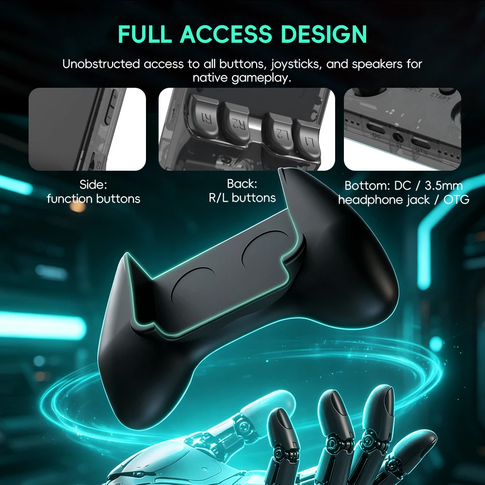Poignée ergonomique Data Frog  - Gaming Console R36S avis et prix