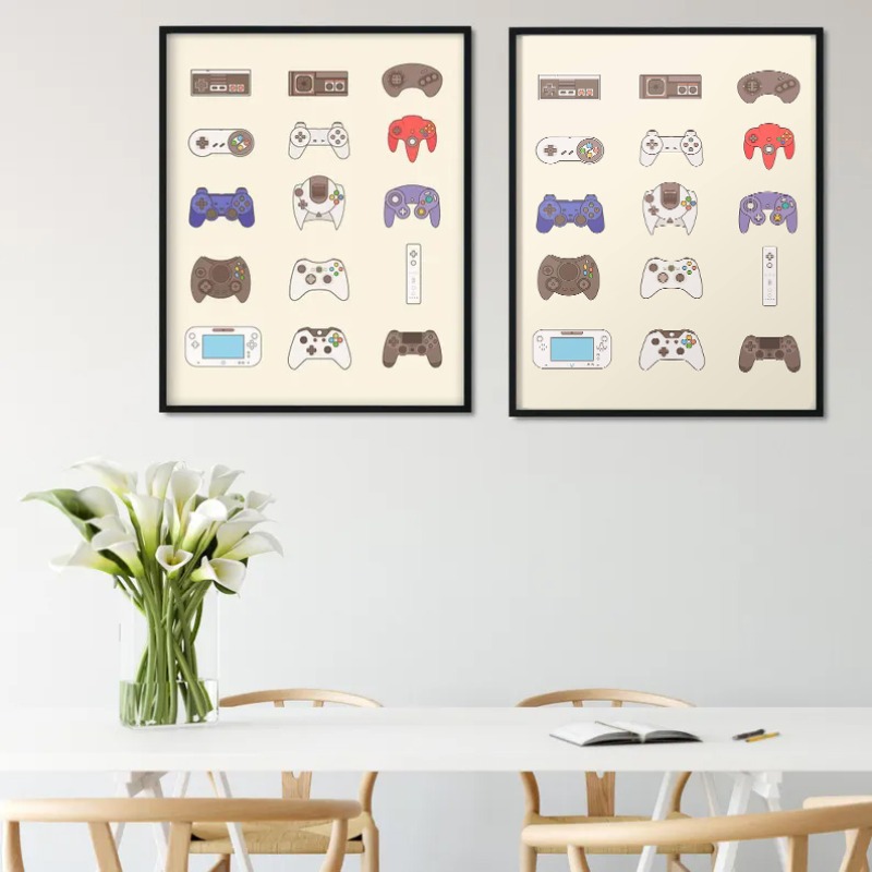 Affiche murale sur toile Évolu - Gaming Console Picture avis et prix