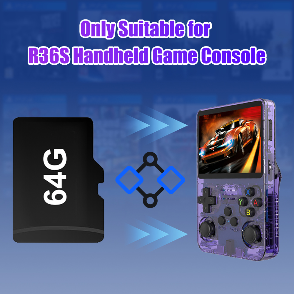 Carte de jeu TF 64 go pour Con - Gaming Console R36S avis et prix