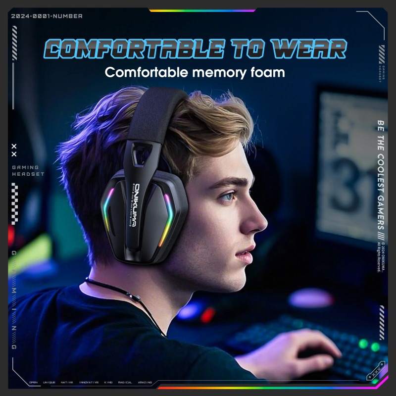 ONIKUMA GT826 – casque de jeu  - Gaming Console In Amazon avis et prix