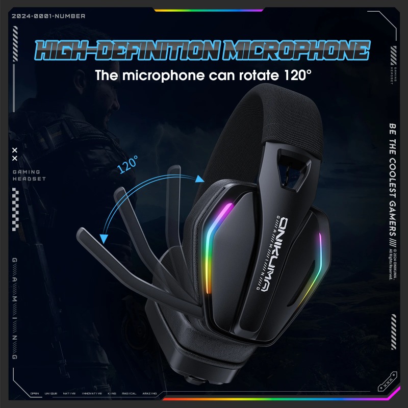 ONIKUMA GT826 – casque de jeu  - Gaming Console In Amazon avis et prix